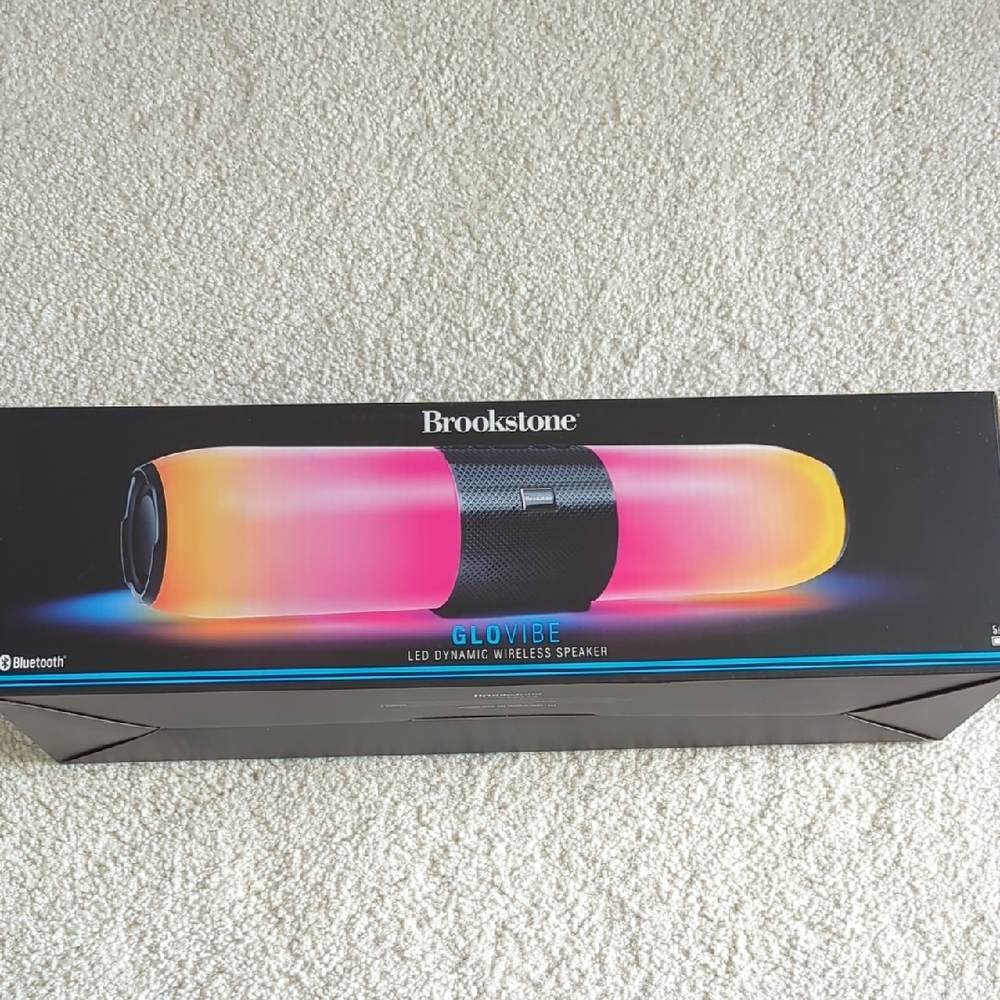 Brookstone Glovibe LED Wireless Speaker